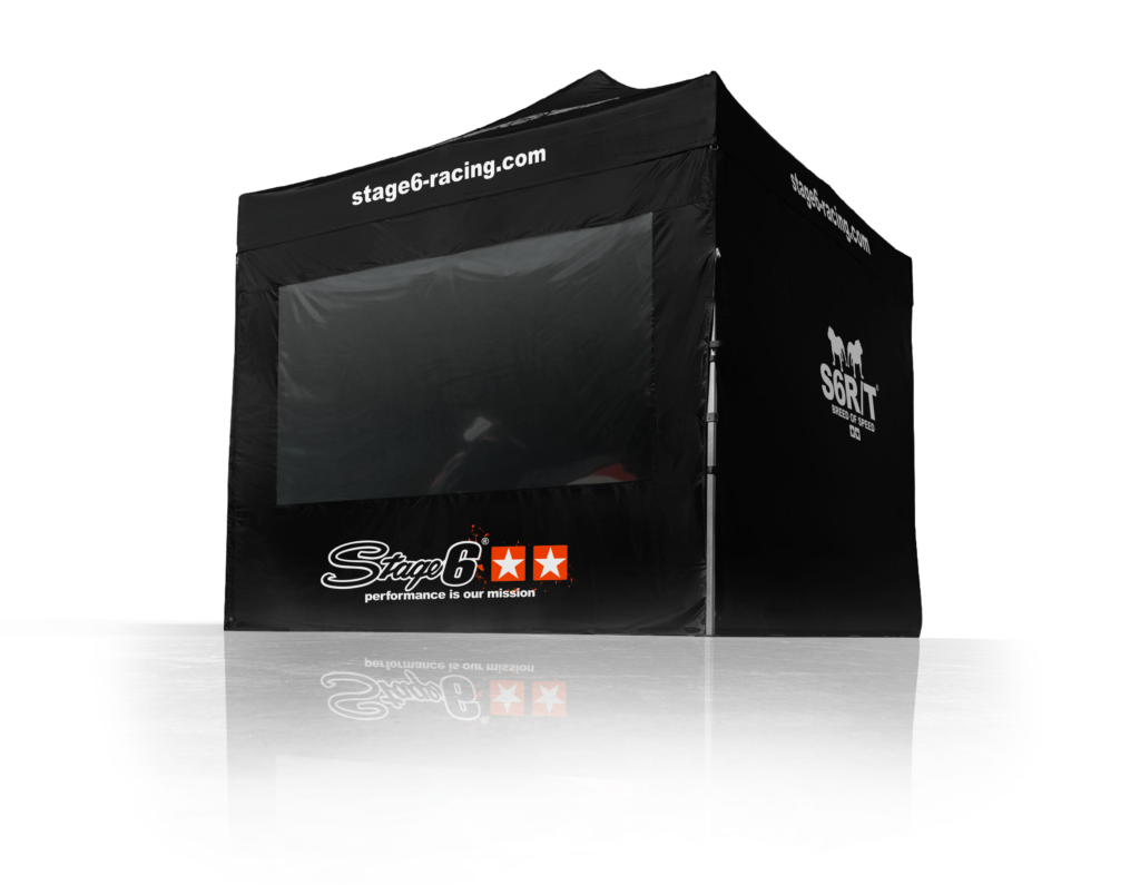 Paddock Racing Tent Stage6 MK2 3x3m incl. side walls with window – Stage6