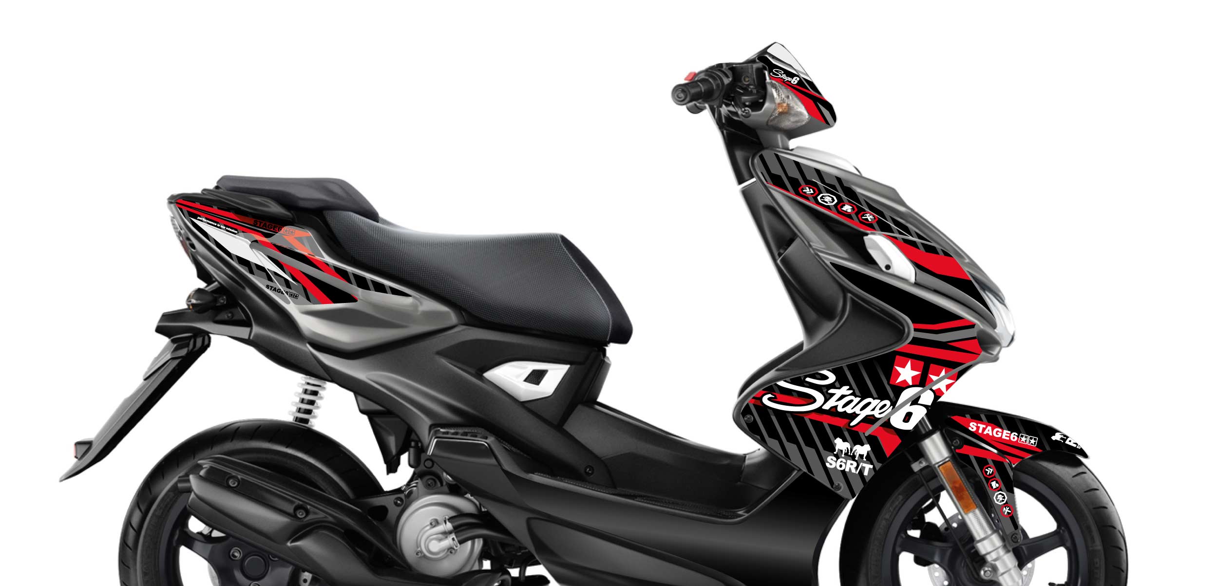 STAGE6-RD Modified Subframe Frame For Yamaha Aerox MBK – S6-9916605