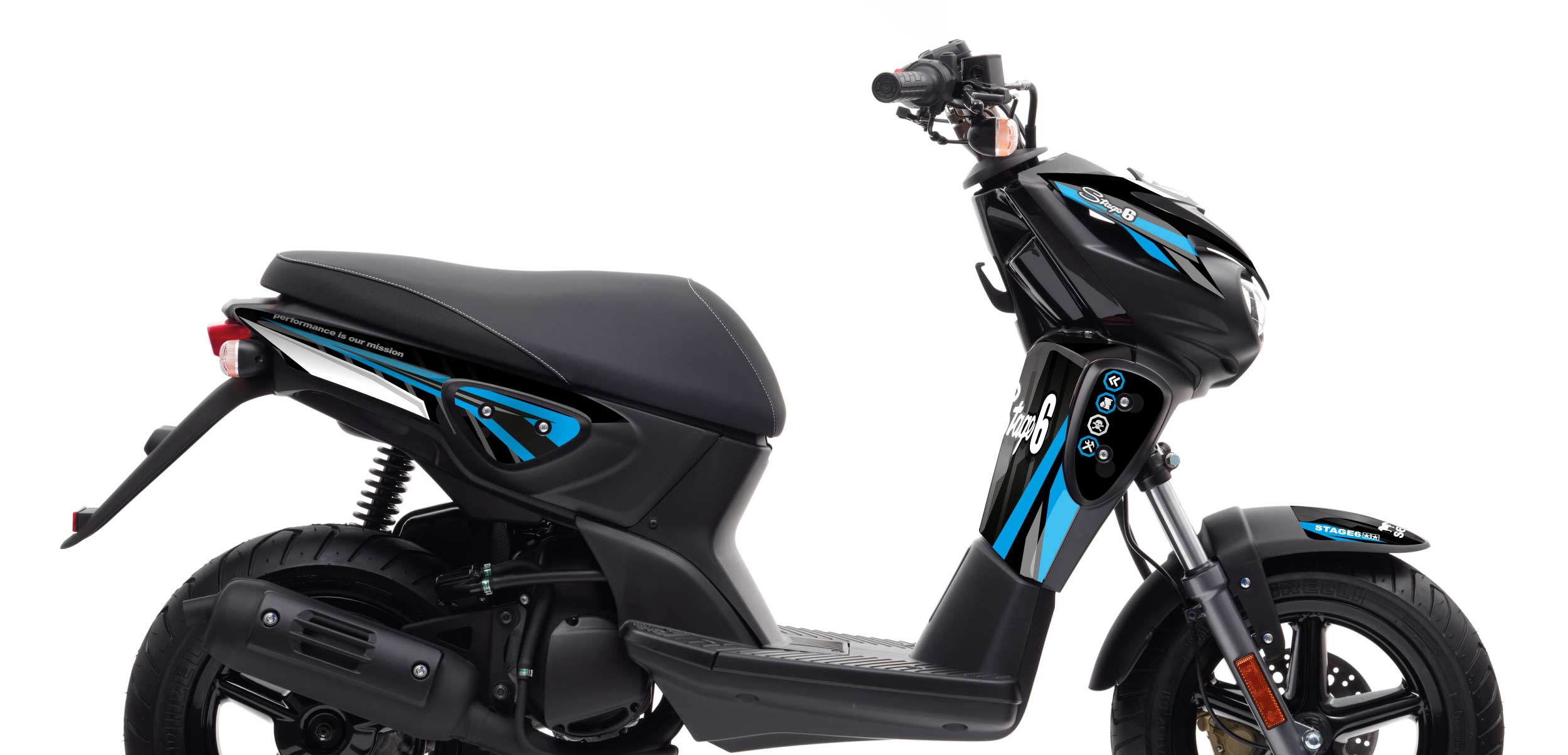 Graphic Kit Yamaha Slider Stage6 Blue