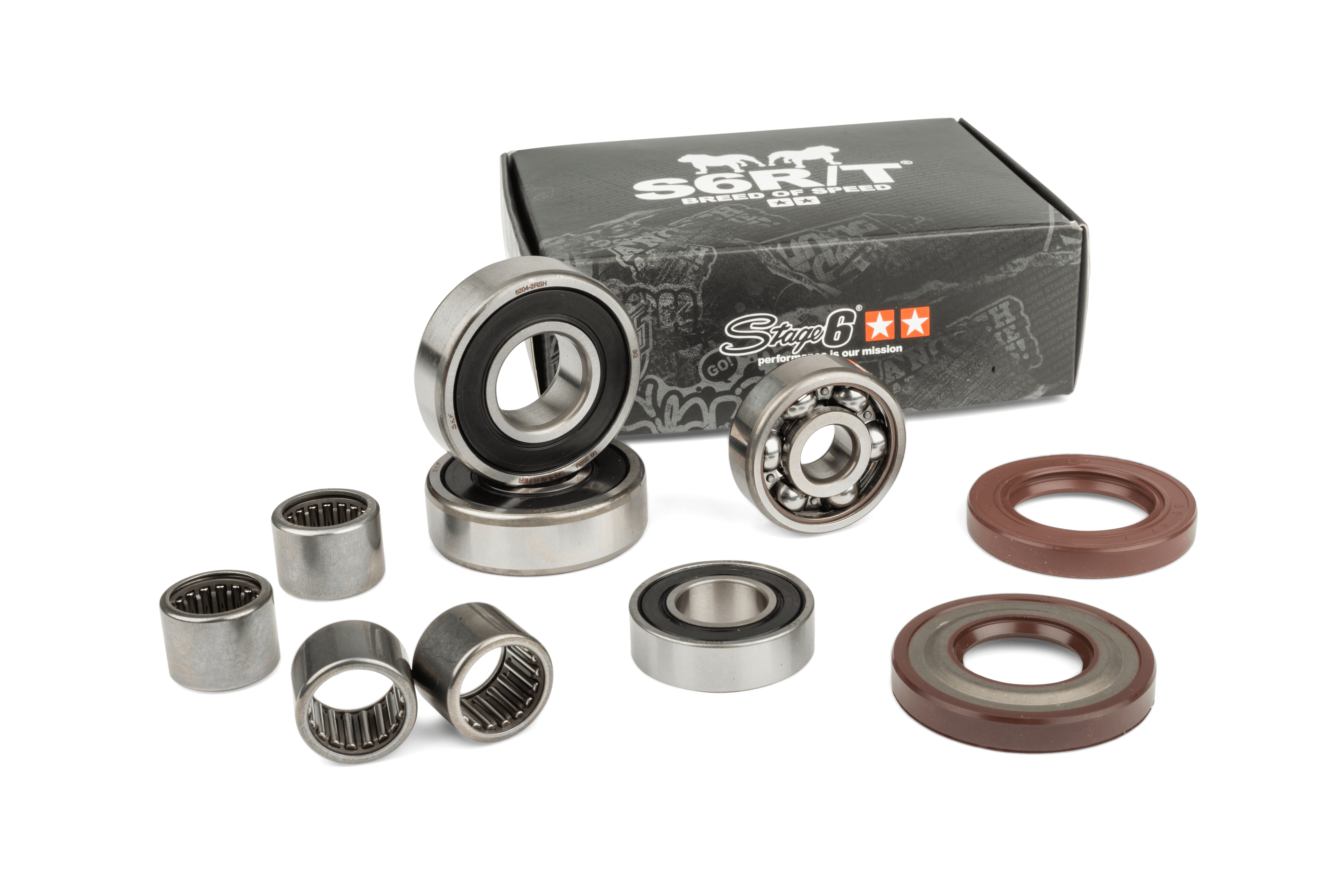 thumbnail image 2 of SKF High Rev Bench Bearing Kit And Fenders For Gilera Runner 50-SP And Compatible Scooters 2 of 4