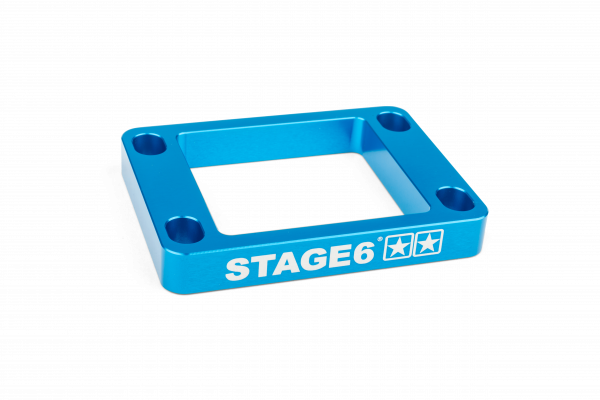 Membranblockspacer 10mm AM6 / Derbi Stage6 Blau