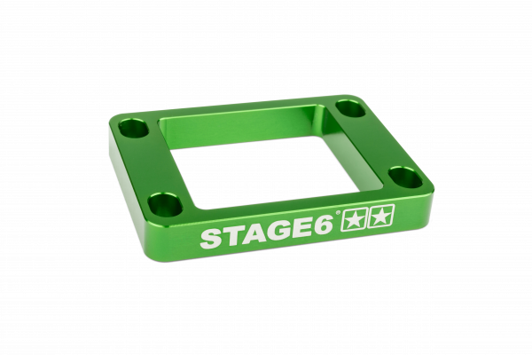 Membranblockspacer 10mm AM6 / Derbi Stage6 Grün