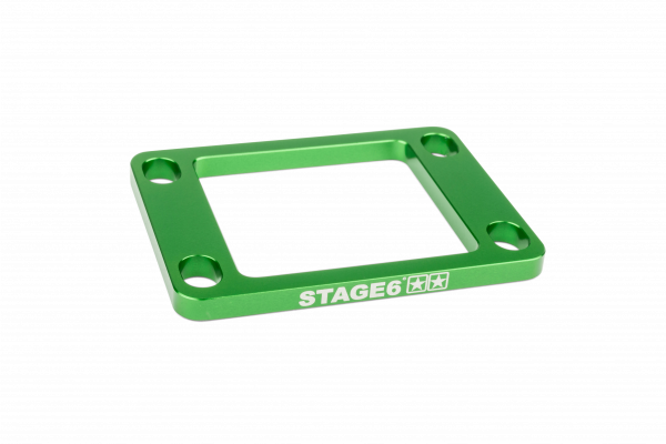 Membranblockspacer 5mm AM6 / Derbi Stage6 Grün