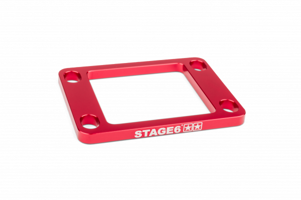 Membranblockspacer 5mm AM6 / Derbi Stage6 Rot