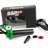 Quick Action Throttle grip Stage6 green – Stage6