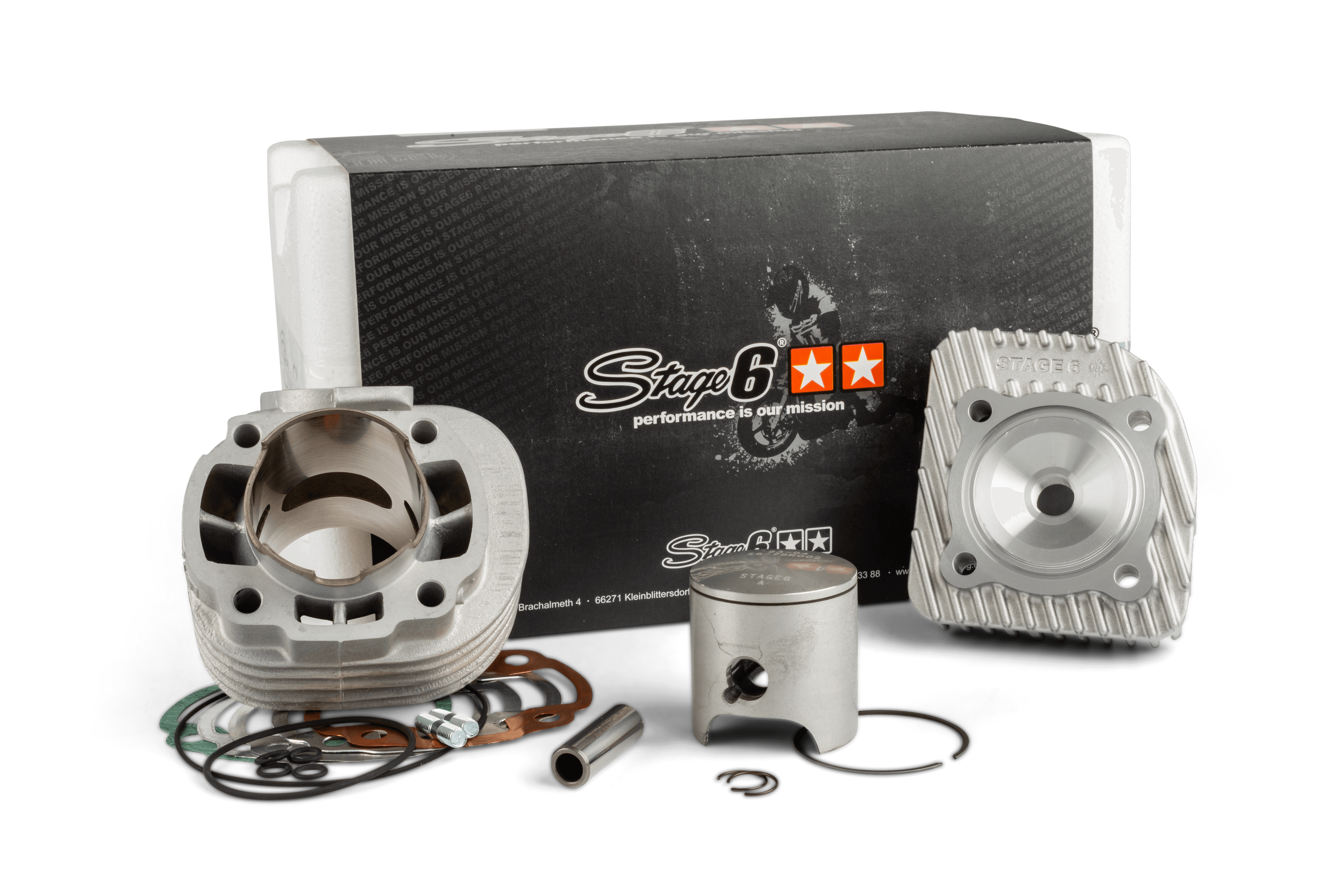 Cylinder Kit Stage6 70cc Sport MK2 12mm pin CPI / Keeway – Stage6