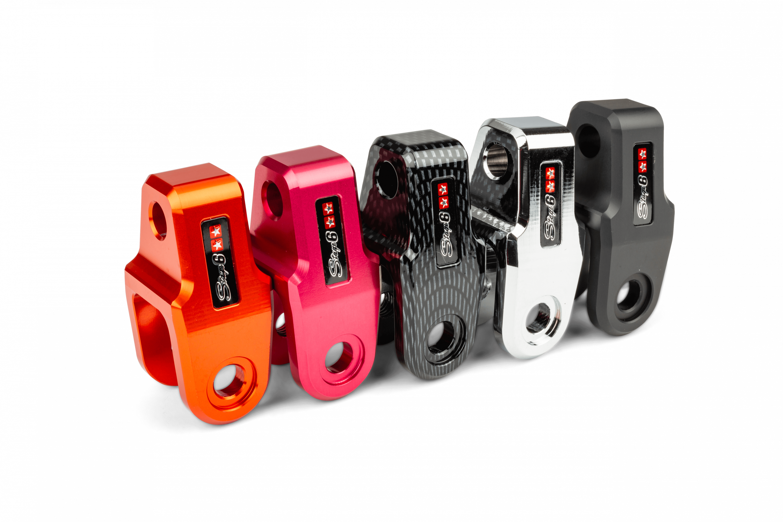 Rialzo Ammortizzatore 40mm Carbon Look Omologato Per Minarelli E Stage6 - Foto 5