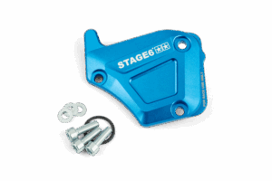 Oil Pump Cover Derbi Stage6 Alu blue
