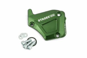 Oil Pump Cover Derbi Stage6 Alu green