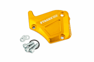 Oil Pump Cover Derbi Stage6 Alu gold