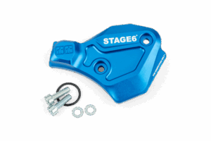 Oil Pump Cover AM6 Stage6 Alu blue