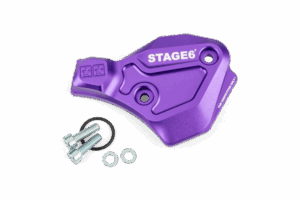 Carter obturateur de pompe à huile AM6 Stage6 Alu Violet