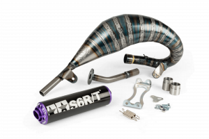 Pot d'échappement Stage6 R/T 70 - 80 Beta RR avant 2021 Noir / Violet