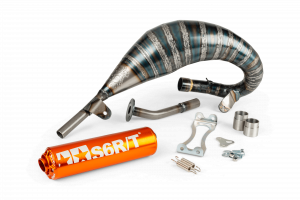 Pot d'échappement Stage6 R/T 70 - 80 Beta RR avant 2021 Orange