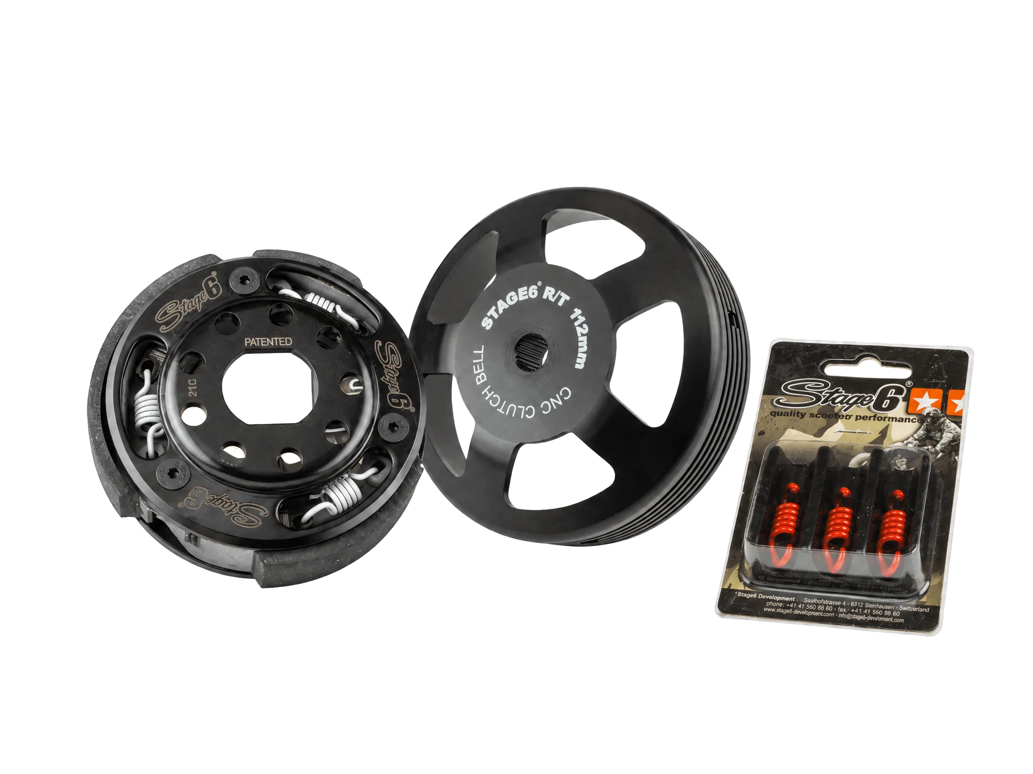 Kit embrayage et cloche Stage6 Torque Control 112mm