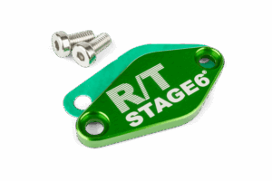 Ölpumpendeckel Stage6 MK2 grün AM6 / Derbi