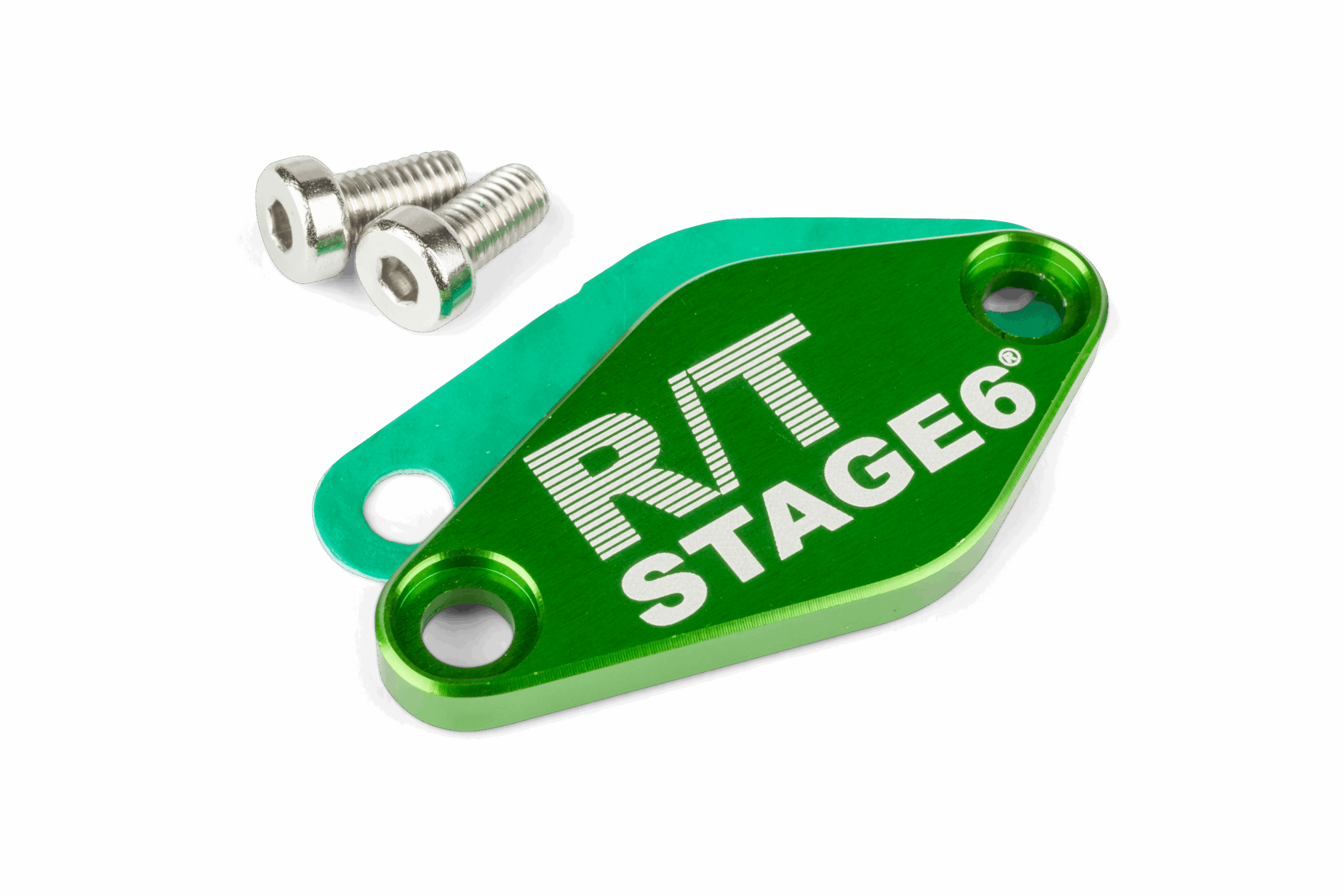 Ölpumpendeckel Stage6 MK2 grün AM6 / Derbi