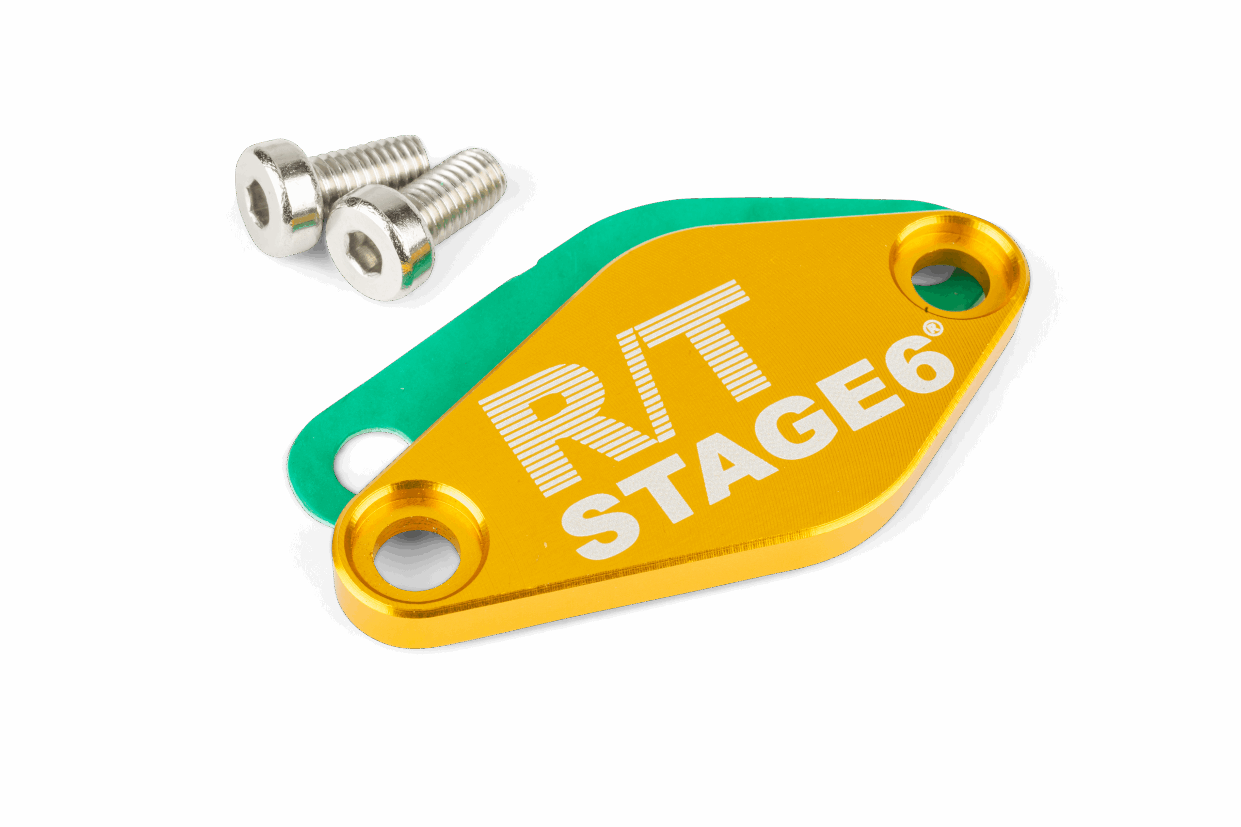 Ölpumpendeckel Stage6 MK2 gold AM6 / Derbi