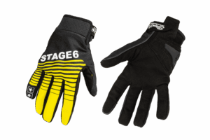 Motorrad Handschuhe Stage6 Street Pure Gelb / Schwarz