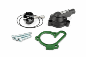 Wasserpumpe High Flow inkl. Deckel Stage6 R/T Grün Derbi Euro 3 / Euro 4
