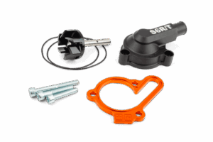 Wasserpumpe High Flow inkl. Deckel Stage6 R/T Orange Derbi Euro 3 / Euro 4