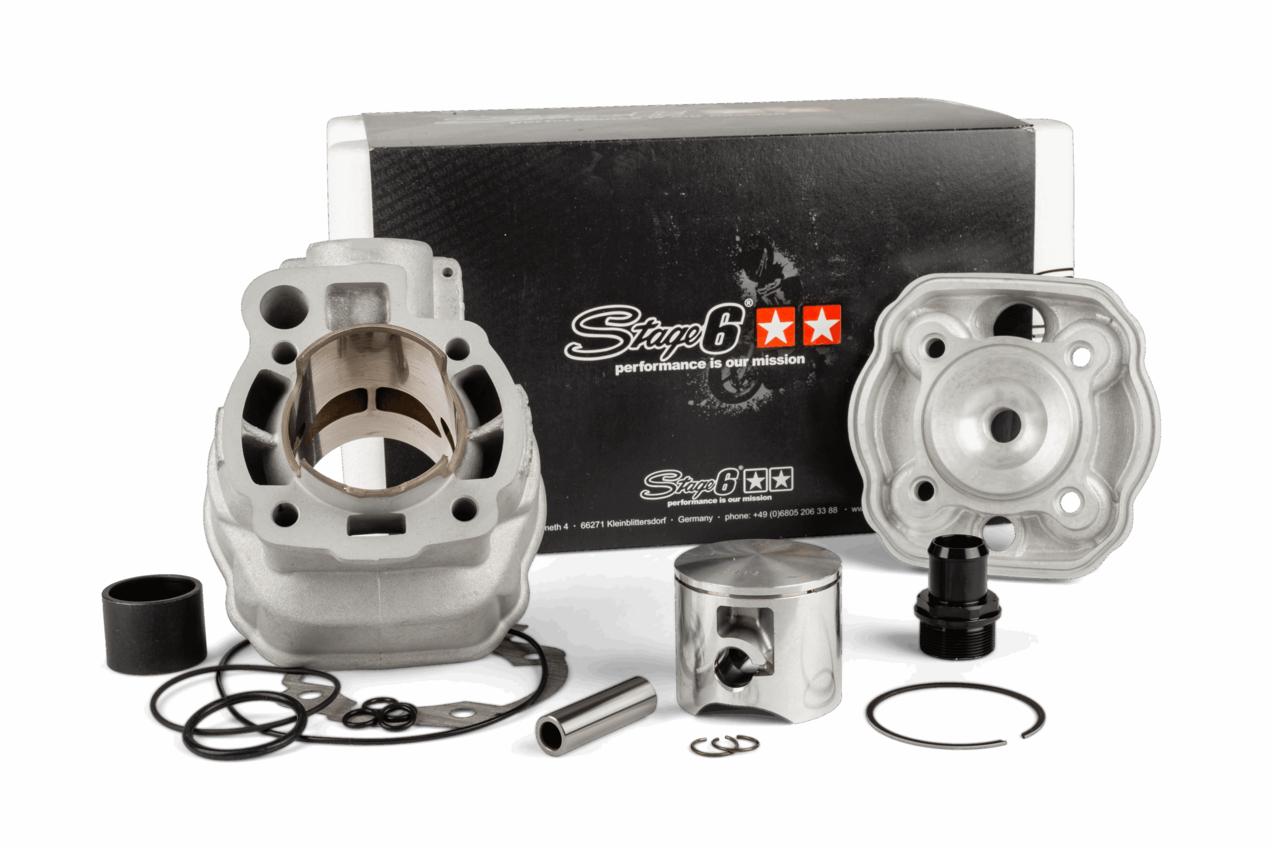 Cylinder Kit Stage6 Big Racing 77cc AM6