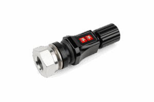 Tire Valve Stage6 CNC straight black