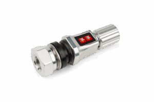 Tire Valve Stage6 CNC straight chrome