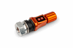 Tire Valve Stage6 CNC straight orange