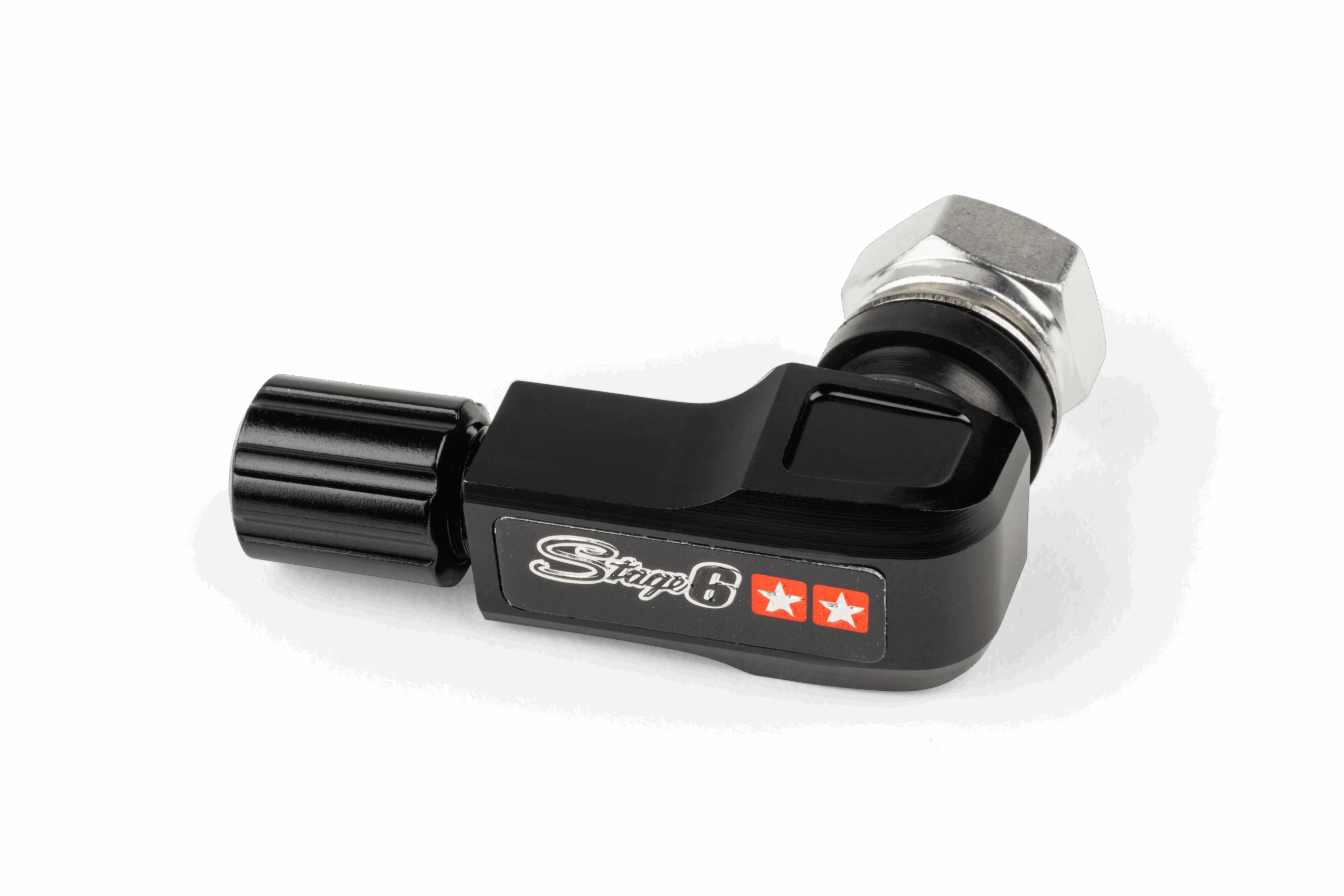 Tire Valve 90° Stage6 black