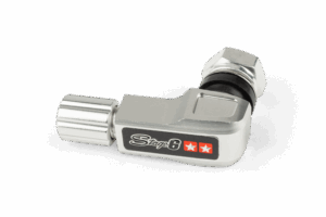 Tire Valve Stage6 CNC 90 degree angle chrome