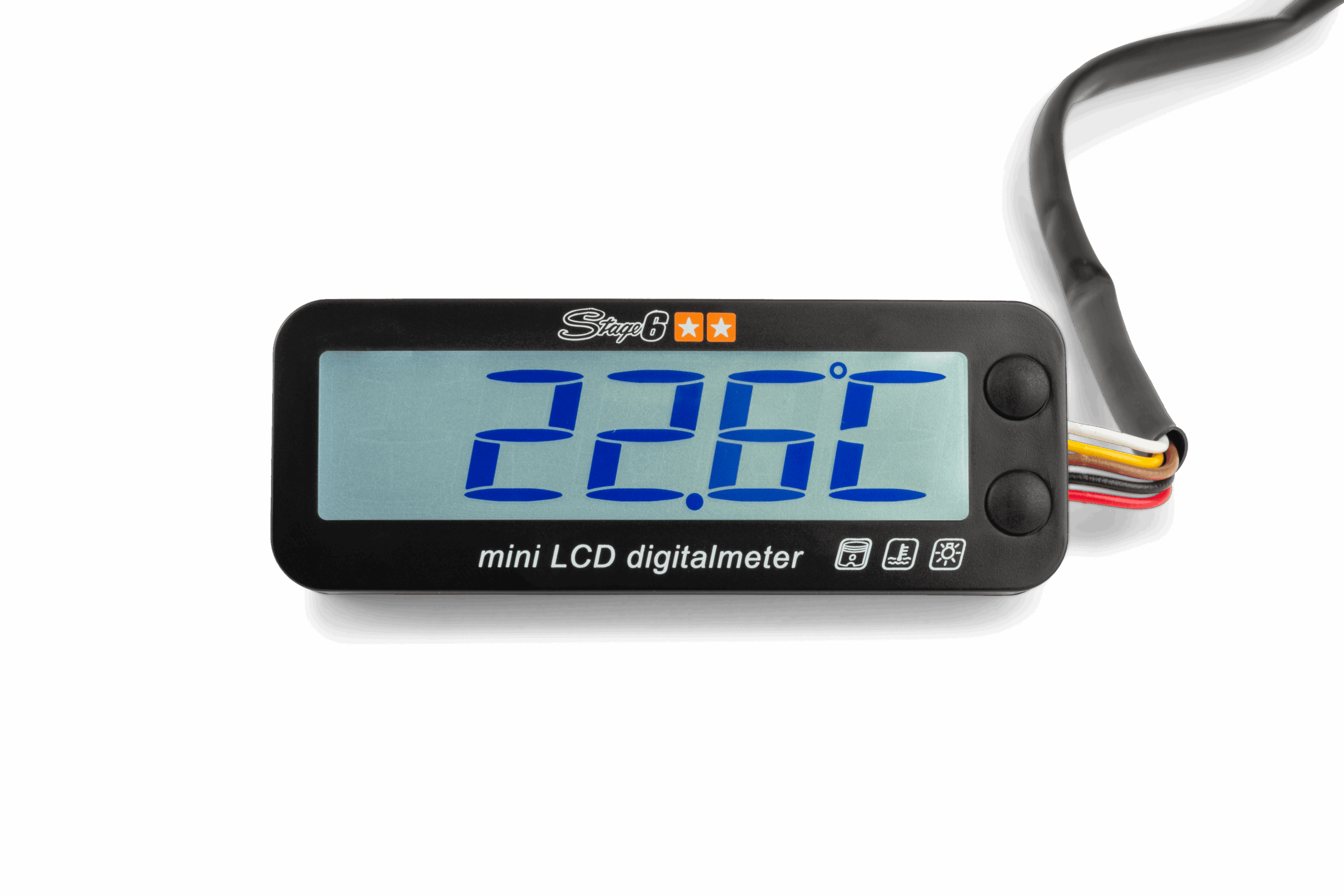 Tachometer / Temperature Mini MK2 Stage6