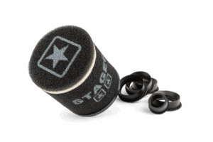 Racingluftfilter Stage6 Double Layer KLEIN AW 28-55mm Schwarz