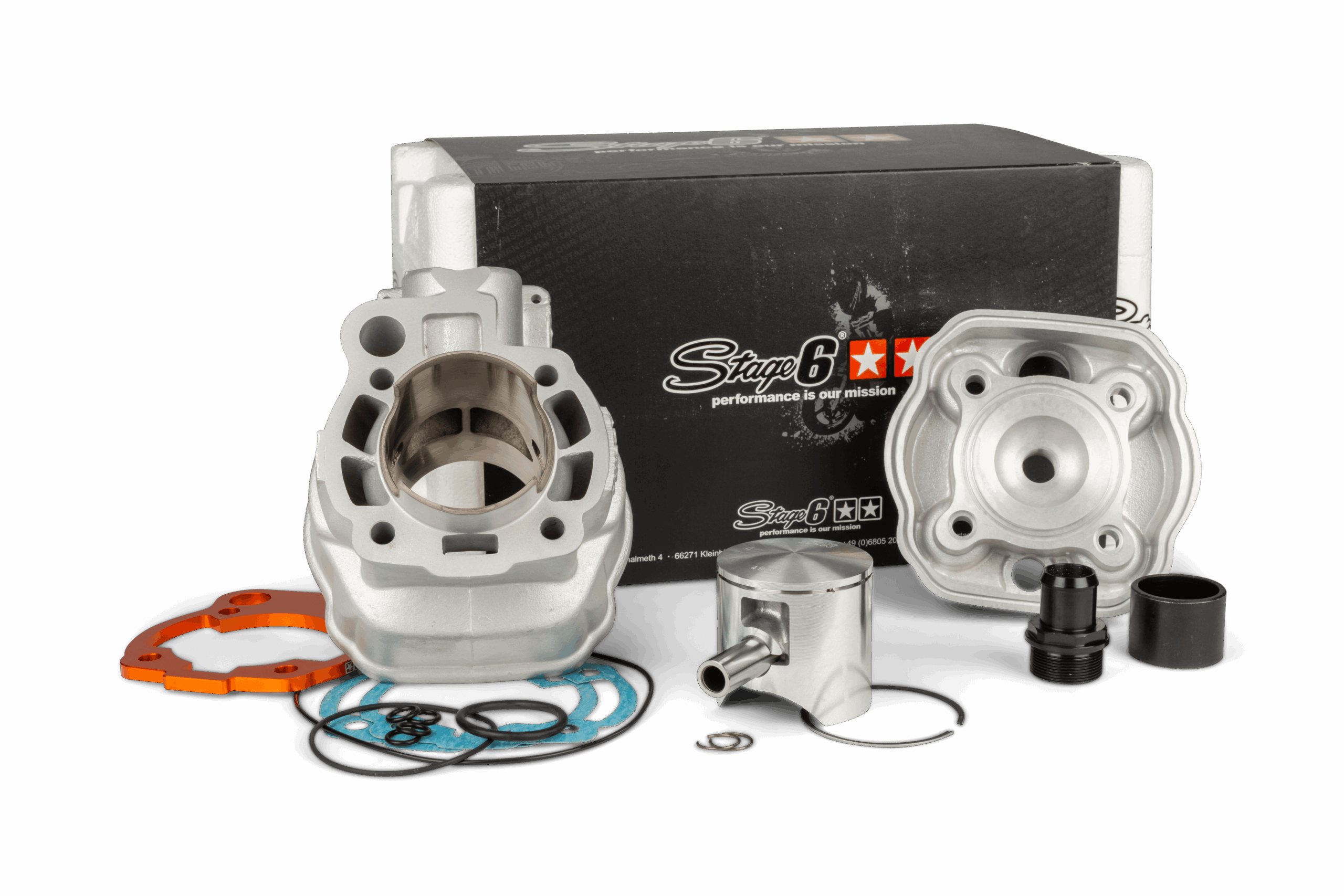 Cylinder Kit Stage6 Big Racing 86cc / 88cc stroke 45mm AM6
