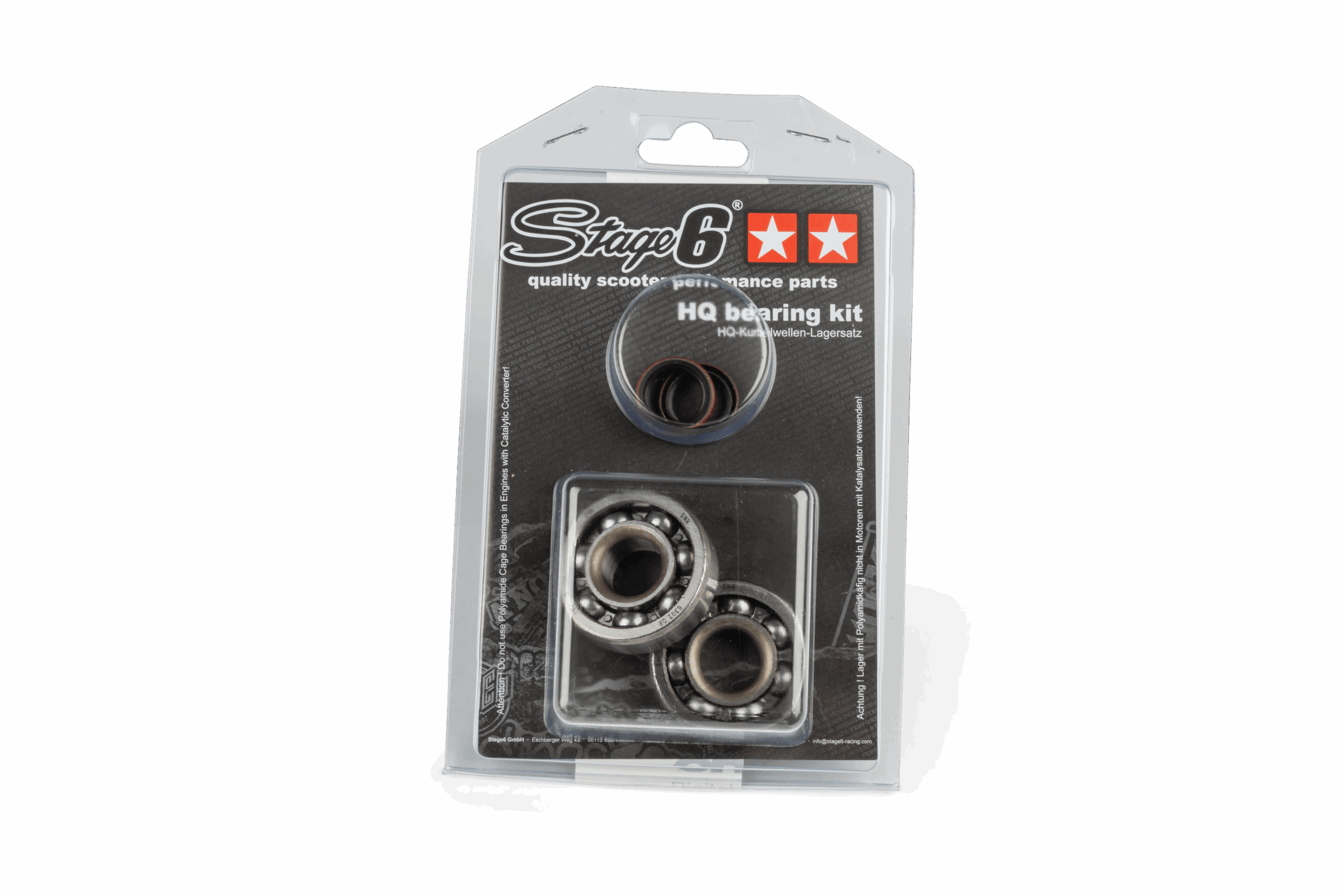 Kurbelwellenlager und Wellendichtringe MBK 51 Stage6 C3 Metall