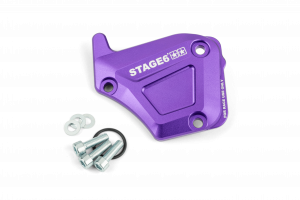 Ölpumpendeckel Derbi Stage6 Alu lila