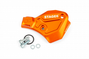 Ölpumpendeckel AM6 Stage6 Alu orange
