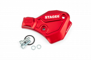 Ölpumpendeckel AM6 Stage6 Alu rot