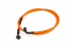 Durite de frein 110cm Stage6 Moto 50 et Scooter Orange
